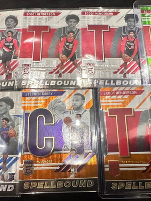 NBA Spellbound 23/24 trading cards new