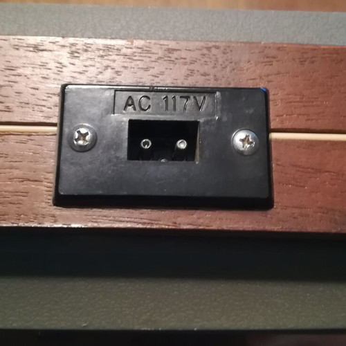 Aristo vintage portable record player used from the 60s