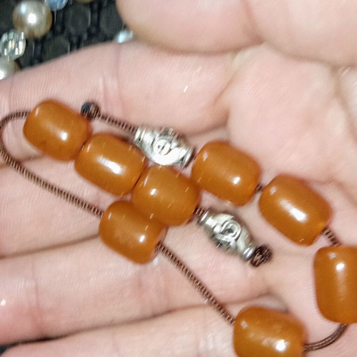 Malas necklaces from Tibet used with book gift