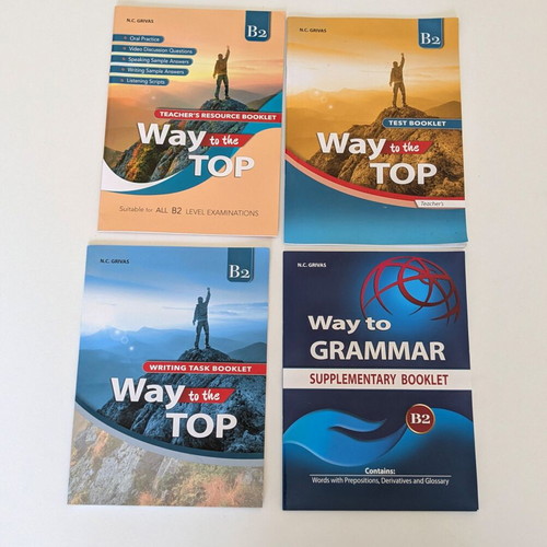 Σετ βιβλίων Way to the Top B2 αγγλικών για καθηγητές σαν καινούργιο από N.C. Grivas