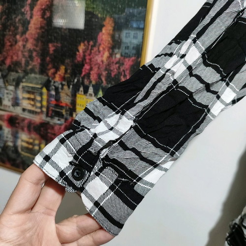 Janina Women's Shirt XL Black and White like new