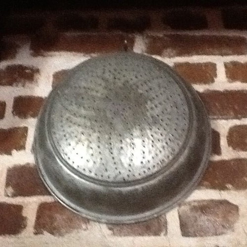 Colander used, vintage from 1960