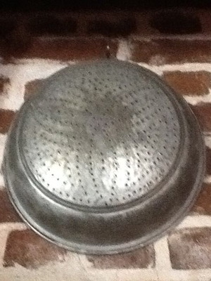Colander used, vintage from 1960