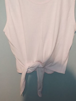 Pink soft top used, size M