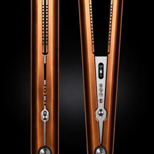 Dyson Corrale HS07 Bright Copper / Bright Nickel cordless hair straightener
