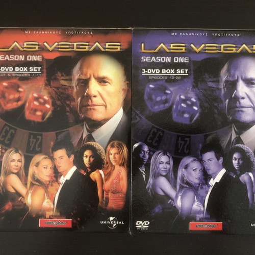 Las Vegas Season One DVD set like new with Greek subtitles