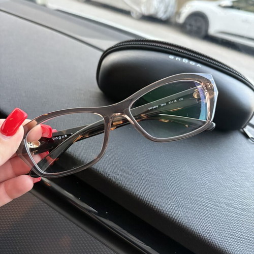 Vogue Blue Light Glasses like new, brown tortoise frame