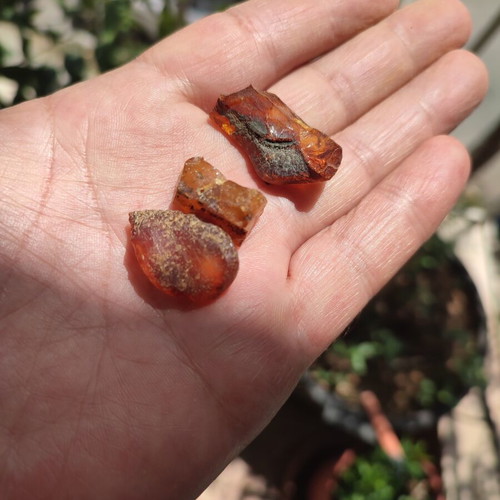 Amber from Russia like new, low pressure