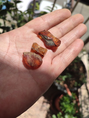 Amber from Russia like new, low pressure