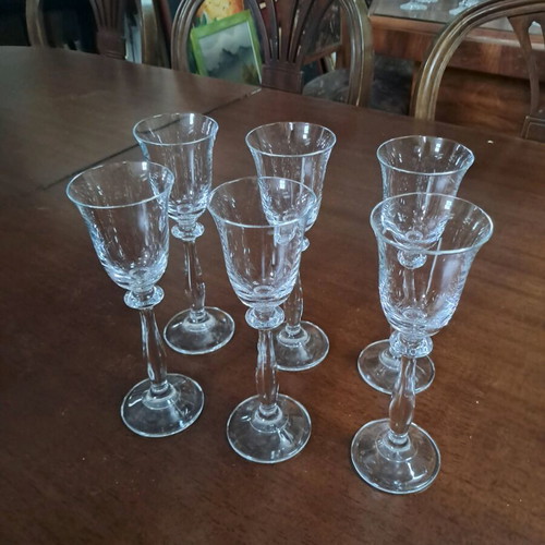 Bohemia Liqueur Glasses Set 60ml 6pcs like new