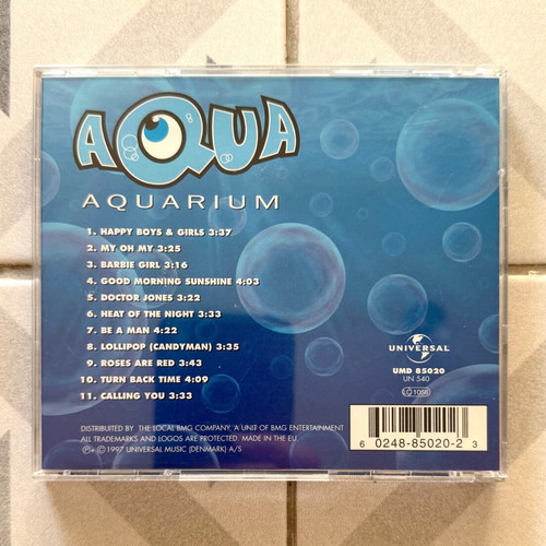 Aqua Aquarium CD like new, pop