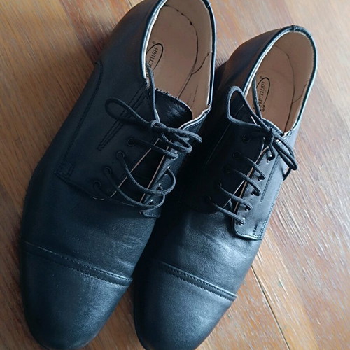 Men's formal shoes new, genuine leather, size 42, black