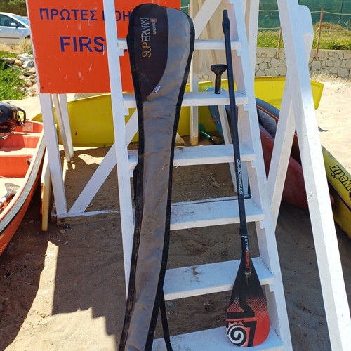 SUP paddles used carbon fiber set with blades and handles