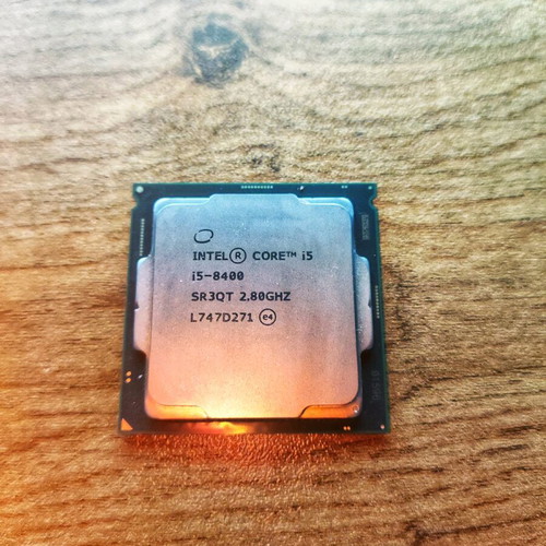 Intel i5 8400 processor used