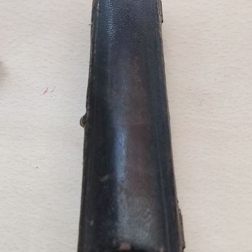 English pipe used with silver case, meershaum and amber 1882