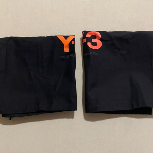 Y3 fabric shoe bags like new, set of 2