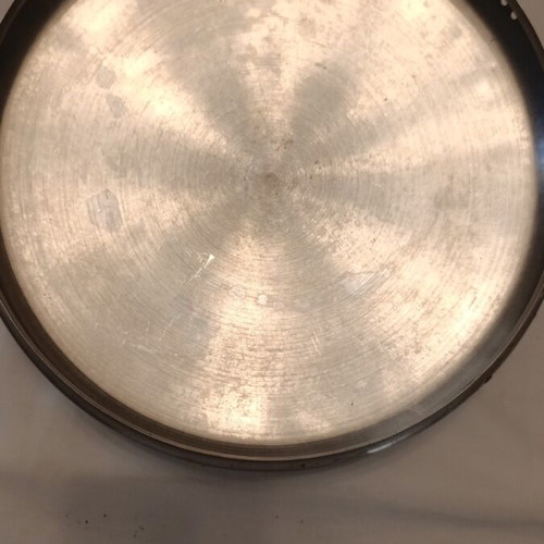 Vintage KAZA Stainless Steel Pot 18/10 with Lid like new, Made in Greece