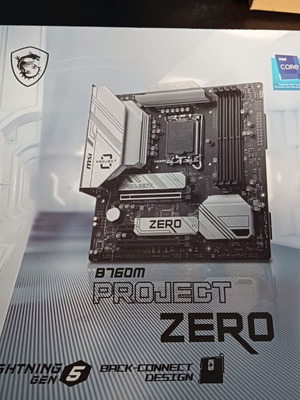 MSI B760M Project Zero μητρική κάρτα καινούργια κλειστή συσκευασία