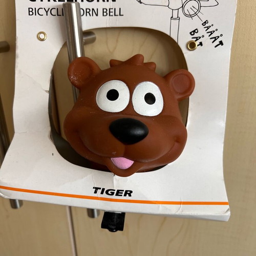 Bicycle horn Tiger bear new, unused