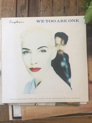 Eurythmics We Too Are One βινύλιο μεταχειρισμένο, pop