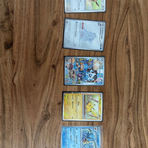 Pokemon cards holo and Reverse Holo set