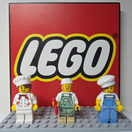 Lego Master Chef 3 minifigures new
