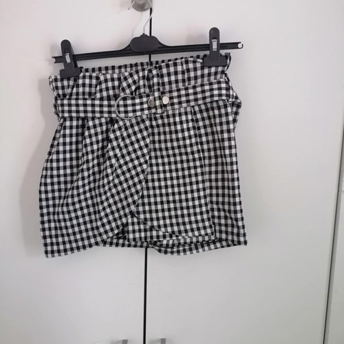 Skort Bershka like new, black and white, size M 38 10