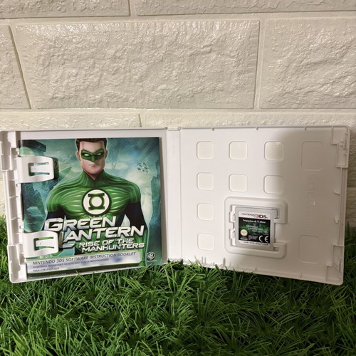 Green Lantern Rise of the Manhunters Nintendo 3DS game used