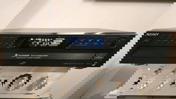 cd carousel  sony cdp ce375