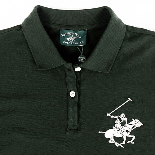 Beverly Hills Polo Club Men's Polo Dark Green (M) – New with tag