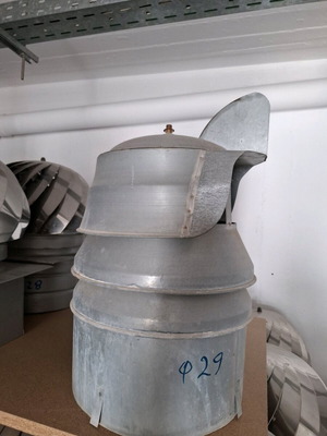 Fireplace cap new, rotating, size Φ29