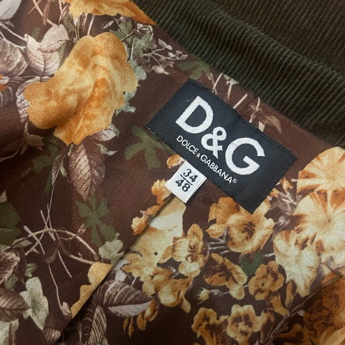 Dolce and Gabbana jacket used, olive green, sizes L and XL