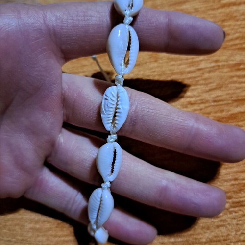 Bracelets with shells new, pack of 3, adjustable cord
