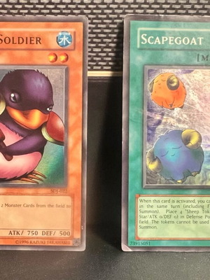 Yu-Gi-Oh! TCG δύο Super Rare κάρτες από Starter Deck Joey μεταχειρισμένες