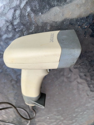 Datalogic DLC 7070 handheld laser barcode scanner used
