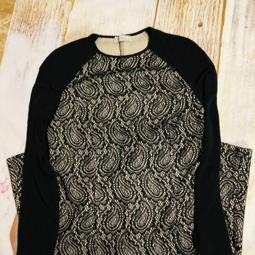 Dolce Domenica dress used, size M/L, black with Avon lipstick gift