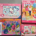 Puzzles used, pack all together 3+