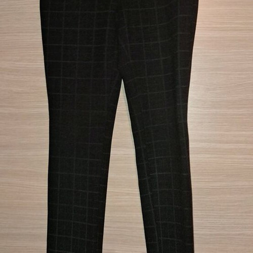 Checked pants black TOI AND MOI size S like new