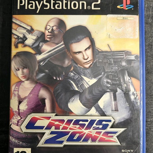 Crisis Zone PS2 used, complete set