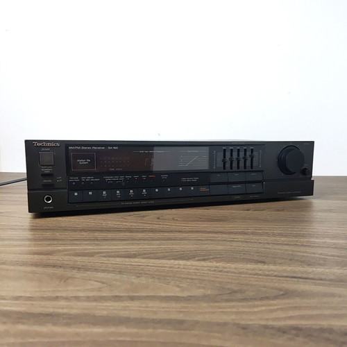 Technics SA-160 Stereo Amplifier 2x40W RMS used with phono input