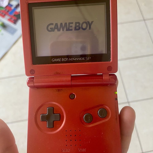 Nintendo Advance SP handheld console