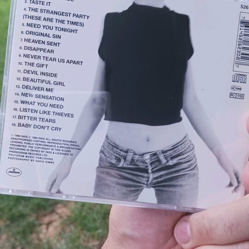 INXS The Greatest Hits CD used with scratches