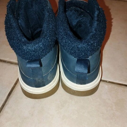 H&M boys' blue boots like new, size 33