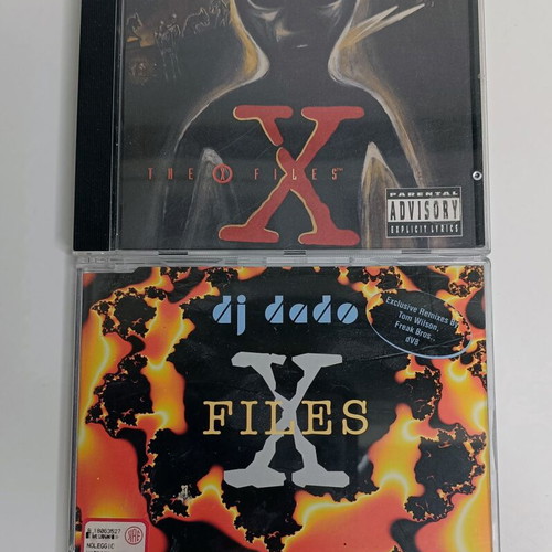 The X Files Soundtrack CD and Dj Dado X Files CD like new, together