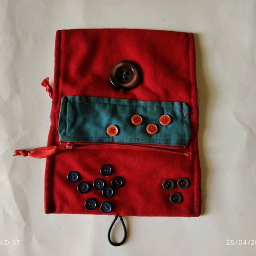 Handmade tobacco pouch like new