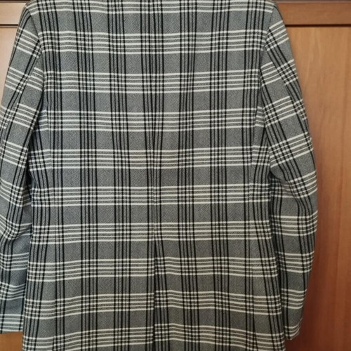 Checked wool jacket used, size M