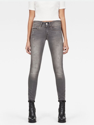 G-Star RAW Lynn Mid Waist Skinny Jeans new, size 26, gray