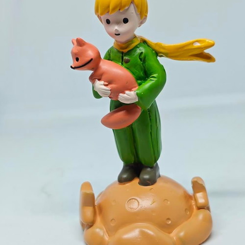 Little Prince and Fox collectible figure like new