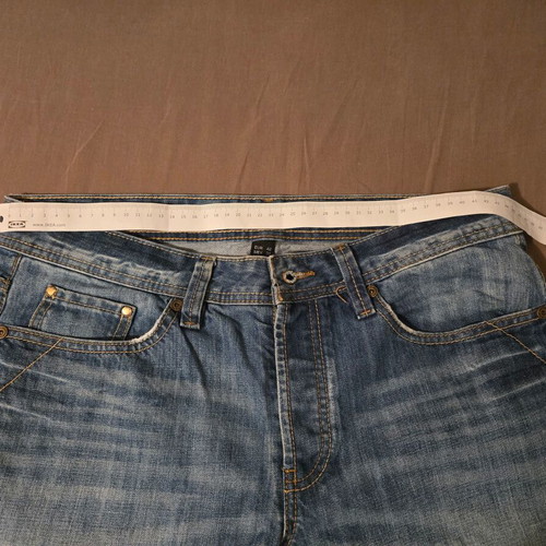 Men's Jean bermuda shorts used, pack of 4, waist size 44cm