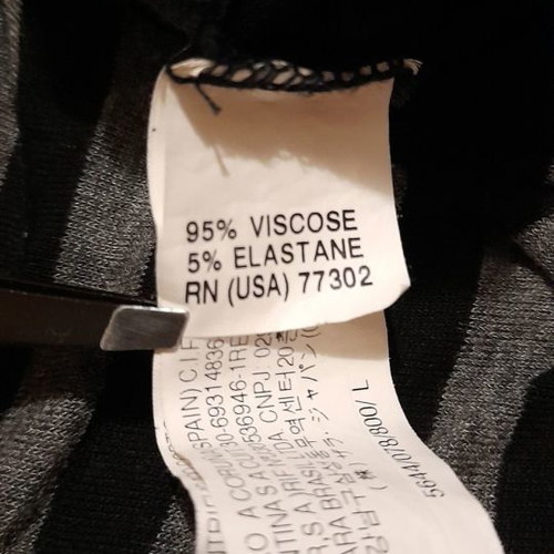 Φόρεμα-μπλούζοφόρεμα ασύμμετρο ριγέ μακό Zara σαν καινούργιο, μέγεθος M-L